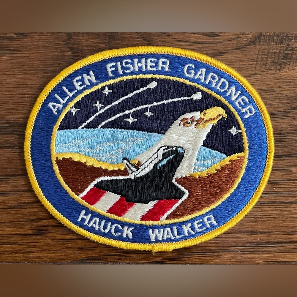 Shuttle Discovery STS-51-A NASA Shuttle Embroidered Patch